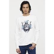 T-shirt Lee Cooper T-shirt ALOUPO Ivory