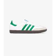 Baskets basses adidas Samba White Green