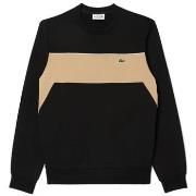 Sweat-shirt Lacoste SWEATSHIRT COLOR-BLOCK EN MOLLETON NON GRATTÉ NOIR...