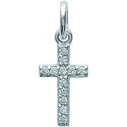 Collier Brillaxis Pendentif croix empierrée OZ