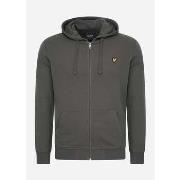 Sweat-shirt Lyle &amp; Scott Sweat à capuche zippé - gunmetal