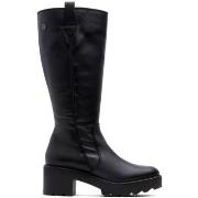 Bottes Porronet BOTAS DE PIEL CON CREMALLERA NEGRA MAYRA 4674