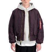 Blouson Alpha Bomber Rversible Ma-1 Heritage Prune