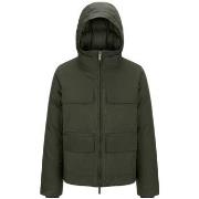 Blouson K-Way Veste verte en mlange de tissus Hodin