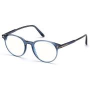 Lunettes de soleil Tom Ford FT5695-B Cadres Optiques, Bleu, 47 mm