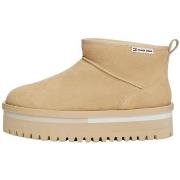 Bottines Tommy Jeans Bottines femme Ref 63693 Beige