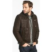 Veste Daytona SCARONI HOOD COW MADISON BROWN