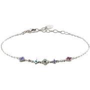 Bracelets Agatha Ruiz de la Prada Bracelet Beloved en argent rangée fl...