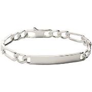 Bracelets Brillaxis Bracelet identité homme argent