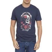 T-shirt Lee Cooper Tee Shirt AMUERTO Navy