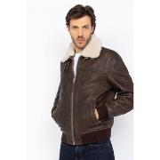 Veste Schott LCBOMBARDIER BROWN