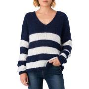 Pull Teddy Smith Pull MOLLY Stripe Navy