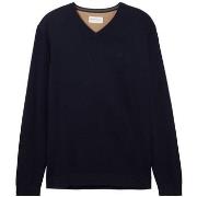 Pull Tom Tailor Pull V NECK BASIC Navy Melange