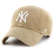 Casquette '47 Brand 47 CAP MLB NEW YORK YANKEES WIDE CORD CLEAN UP KHA...