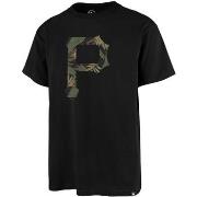 T-shirt '47 Brand 47 TEE MLB PITTSBURGH PIRATES ECHO JET BLACK