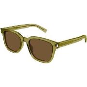 Lunettes de soleil Saint Laurent SL 711 Lunettes de soleil, Vert/Marro...