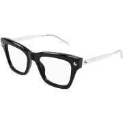 Lunettes de soleil McQ Alexander McQueen AM0484O Cadres Optiques, Noir...