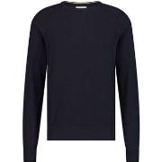 Sweat-shirt State Of Art Pull Structure Contrast Marine