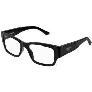 Lunettes de soleil Balenciaga BB0371O Cadres Optiques, Noir/Transparen...