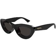 Lunettes de soleil Bottega Veneta BV1325S Lunettes de soleil, Noir/Gri...