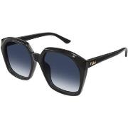 Lunettes de soleil Chloe CH0280S Lunettes de soleil, Noir/Bleu, 57 mm