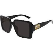 Lunettes de soleil Gucci GG1692S Lunettes de soleil, Noir/Gris, 54 mm