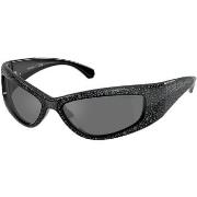 Lunettes de soleil Swarovski SK6027 Lunettes de soleil, Noir/Gris, 60 ...