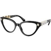 Lunettes de soleil Swarovski SK2028 Cadres Optiques, Noir/Transparent,...