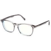 Lunettes de soleil Tom Ford FT5960-B Cadres Optiques, Gris, 52 mm