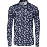 Chemise Desoto Chemise Impression Denim Blooming Marine