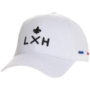 Casquette LXH Casquette coton Ref 57622 blanche noire