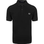 T-shirt Fred Perry Polo Plain Noir