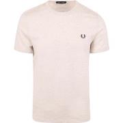 T-shirt Fred Perry T-Shirt Ringer Beige X23