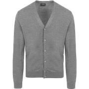 Sweat-shirt Olymp Cardigan Laine Gris