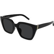 Lunettes de soleil Saint Laurent SL M143 Lunettes de soleil, Noir/Noir...