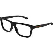 Lunettes de soleil Gucci GG1737O Cadres Optiques, Noir/Transparent, 54...