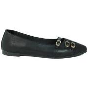 Chaussures Top3 BAILARINA DE PIEL NEGRO HEBILLAS 24661