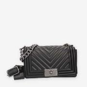 Sac Bandouliere Marc Ellis FLAT S_24-BLACK / SATIN CDF