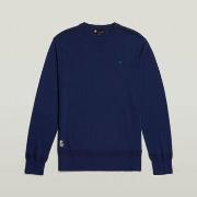 Pull G-Star Raw D25174-D847 PREMIUM CORE KNIT-1305 IMPERIAL BLUE