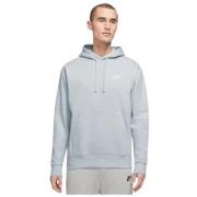 Sweat-shirt Nike M NSW CLUB HOODIE PO BB - PURE PLATINUM/PURE PLATINUM...