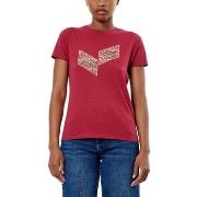 T-shirt Kaporal - Tee-shirt - framboise