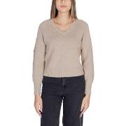 Pull Vila VITULI L/S V-NECK GLITER KNIT TOP/PB 14098057