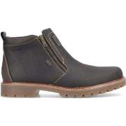 Boots Rieker brown casual closed booties