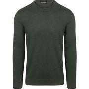 Sweat-shirt Knowledge Cotton Apparel Pullover Laine Vert Foncé