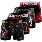 Boxers Freegun Lot de 4 boxers homme Assassin's Creed