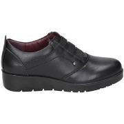 Chaussures The Happy Monk ZAPATOS CONFORT DE PIEL NEGROS MUJER CARMINA...