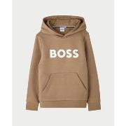 Sweat-shirt enfant BOSS Sweat-shirt enfant avec capuche et logo