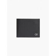 Portefeuille Calvin Klein Jeans K50K507545 PIQUET BIFOLD 5CC-BAX BLACK