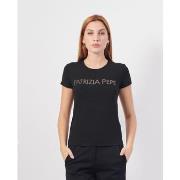 T-shirt Patrizia Pepe t-shirt coupe slim à col rond