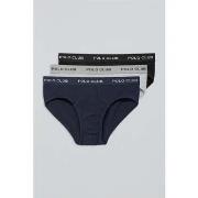 Boxers Polo Club PACK - 3 SLIPS UNDERPANTS PC B-G-N